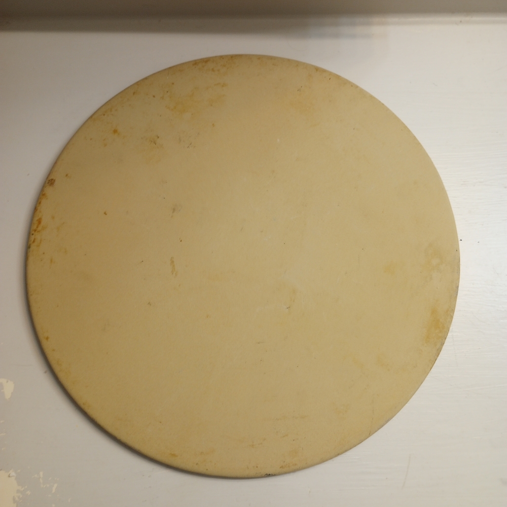 Pampered Chef Stoneware Vintage Heritage Collection Round Pizza Stone - Picture 2 of 9